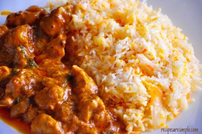 Butter Chicken Biryani