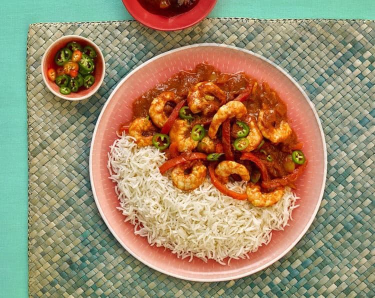 Shrimp Jalfrezi