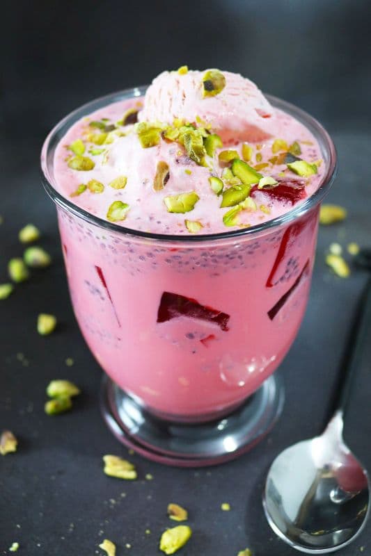 Flavored Falooda Ice Cream