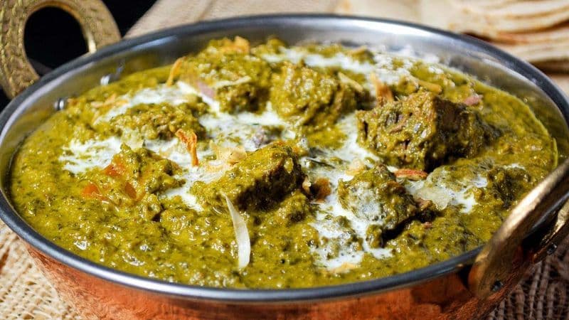 Mutton Saag Wala (Bone-In)